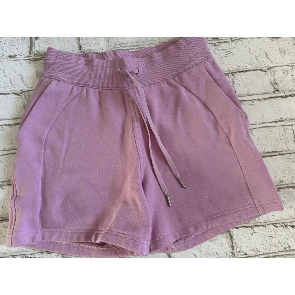Lululemon Scuba High Rise Shorts 5" Dahlia Mauve Size 4